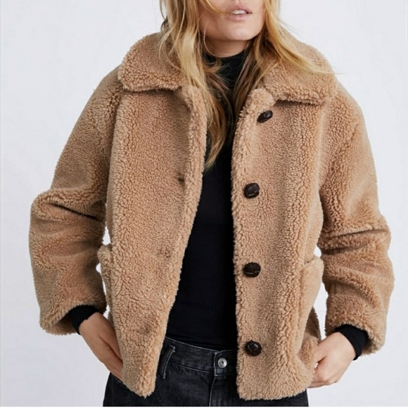 Zara Jackets & Blazers - Zara Teddy Coat •NWT•